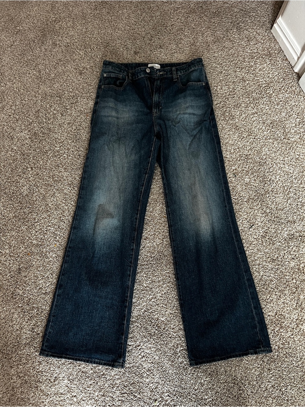Pac Sun Madison high rise Girlfriend jeans - medium wash size 29